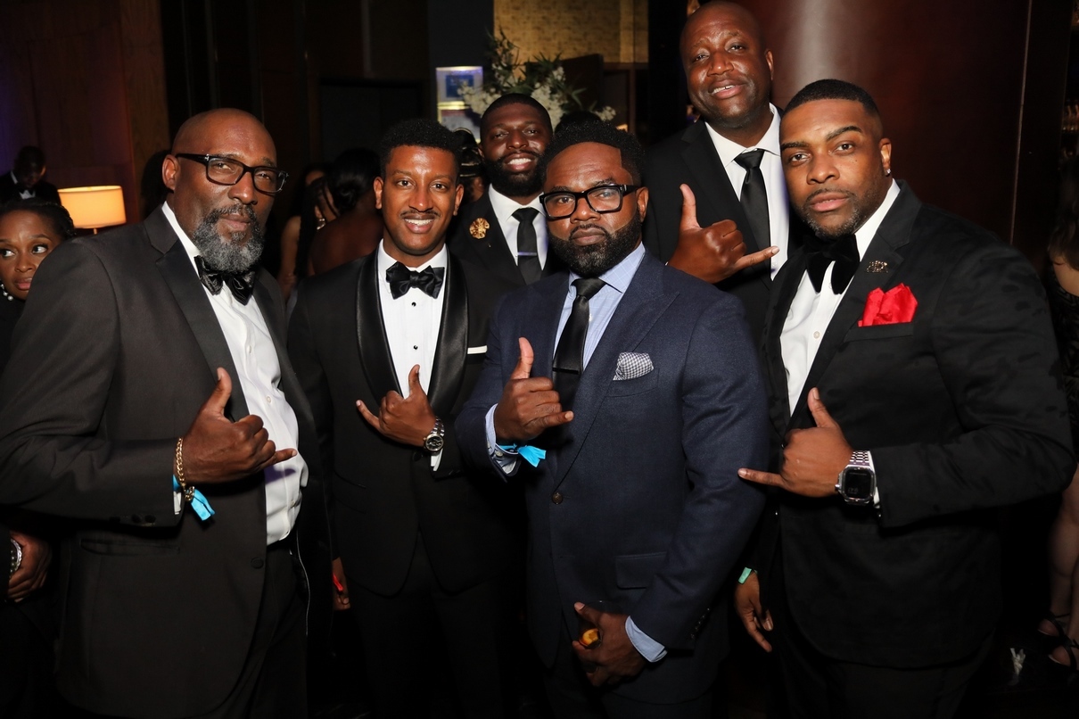 Black Tech Honors attendees celebrating at the gala